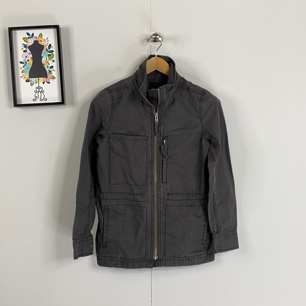 Madewell Cotton Zip Up Utility Ranger Jacket